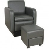 Pedicure Chair with Ottoman